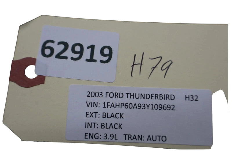 Load image into Gallery viewer, 02-05 Ford Thunderbird Front Left Dash Panel Cover End Cap Lid Black OEM
