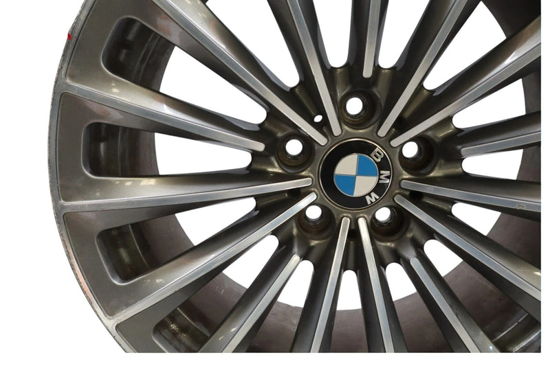 Load image into Gallery viewer, 09-16 BMW 535i 740i 750i 8.5x19 19" Alloy Wheel Rim Silver R19 6775392 Oem
