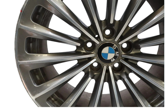 09-16 BMW 535i 740i 750i 8.5x19 19" Alloy Wheel Rim Silver R19 6775392 Oem