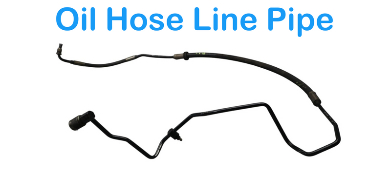 Load image into Gallery viewer, 03-06 Mercedes SL500 R230 Rear Left ABC Hydraulic Line Pipe Hose A2309970552 Oem

