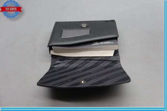 2015 Hyundai Genesis User Owner Manual Guide Book W/ Case Black Oem