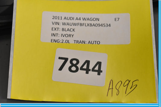 09-16 Audi A4 Wagon Front Left Driver Inner Door Panel Cover Trim Oem
