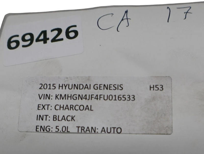 Load image into Gallery viewer, 15-20 Hyundai Genesis G80 Rear Left Lower Suspension Control Arm 55210-B1100 Oem
