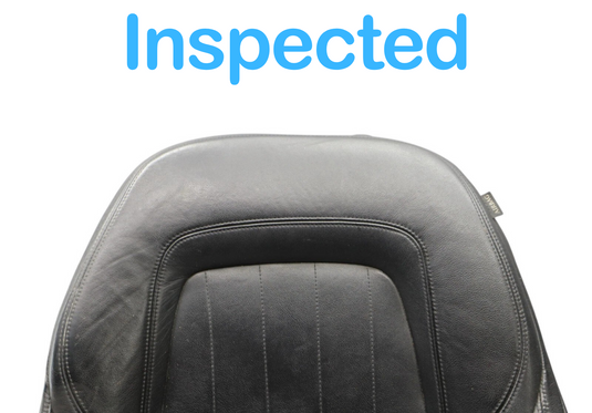 14-17 Maserati Quattroporte Front Right Side Top Upper Seat Cushion Black Oem