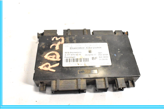 06-11 Mercedes CLS550 CLS55 AMG W219 Front Right Seat Control Module Oem