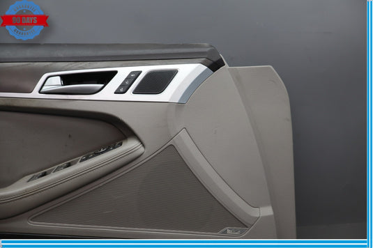 15-17 Hyundai Genesis G80 Front Left Driver Side Interior Door Panel Trim Oem