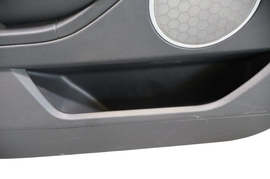 12-19 Range Rover Evoque L538 Front Left Door Trim Panel Assembly Black Oem