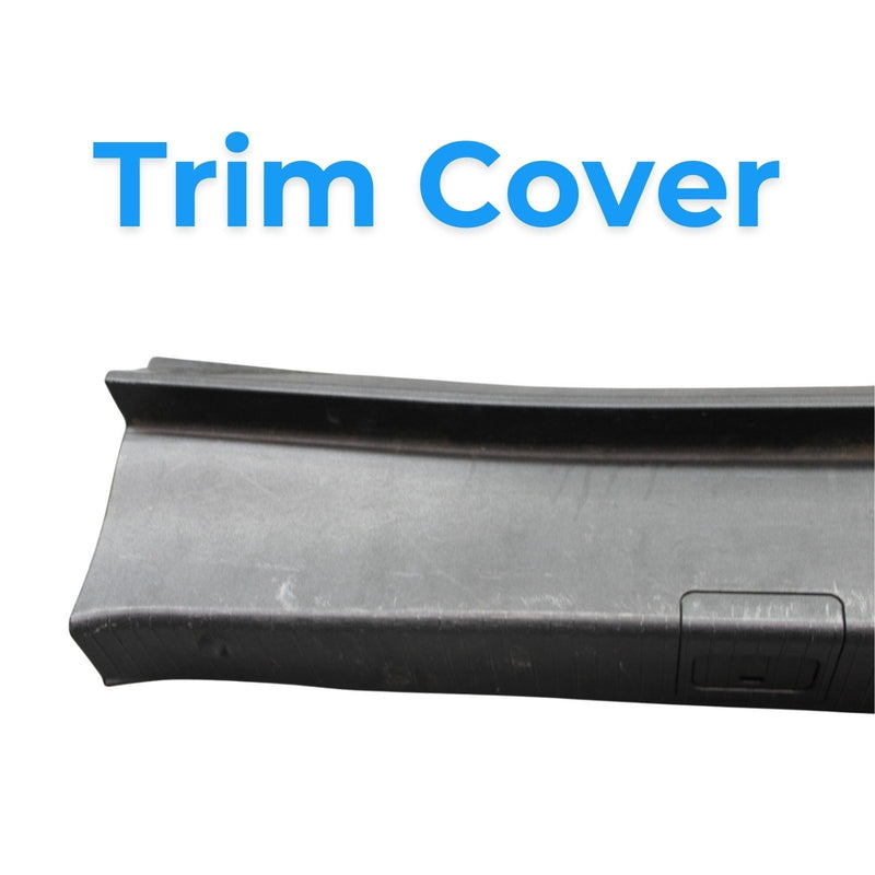 Load image into Gallery viewer, 10-16 Mercedes W212 E350 E550 Trunk Latch Lock Sill Scuff Plate Cover Trim Oem

