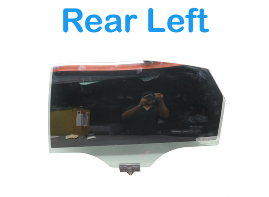 15-16 Hyundai Genesis Rear Left Driver Side Door Window Auto Glass Oem