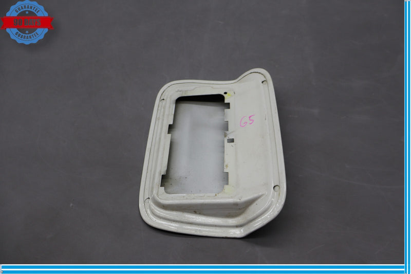 Load image into Gallery viewer, 09-15 BMW 740i 740Li 750i Fuel Tank Door Lid Trim White 51177198167 Oem
