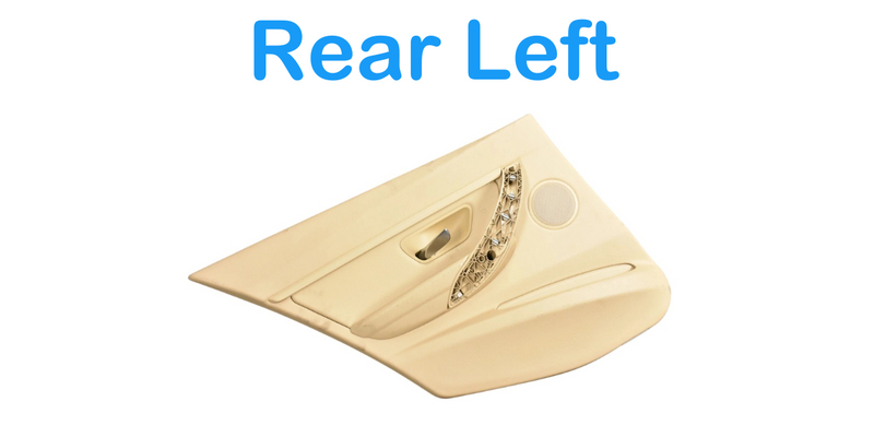 Load image into Gallery viewer, 12-18 BMW F30 328i 320i Rear Left Driver Side Interior Door Panel Cover Trim Oem
