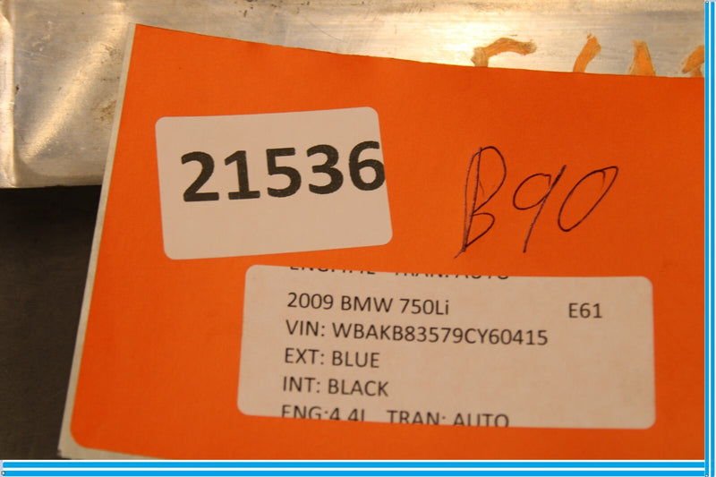 Load image into Gallery viewer, 09-15 BMW 750I 750LI F01 F02 Front Right Side Bumper Support Mount Bracket Oem
