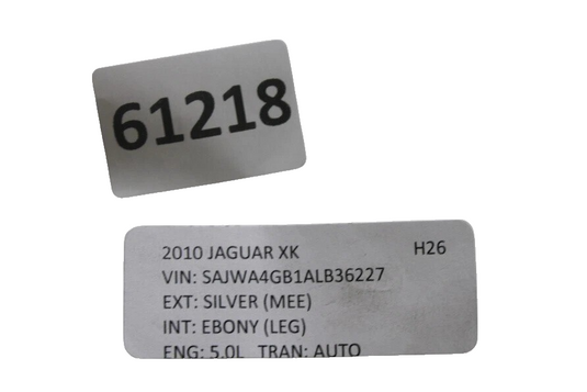 07-15 Jaguar XK X150 XKR Convertible Rear Trunk Boot Lid Hatch Shell Oem