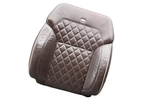 13-19 Mercedes GL450 GL550 Front Left Driver Side Upper Seat Cushion Brown Oem