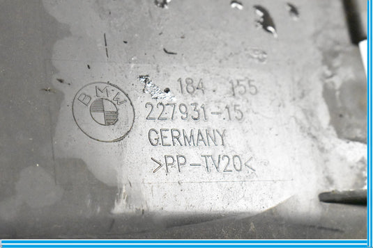 09-12 BMW 750i 750Li F01 Front Left Driver Lower Radiator Air Duct Tube Oem