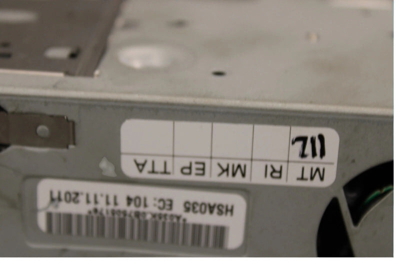 Load image into Gallery viewer, 2012 Audi A8 Quattro Audio Radio CD Player Receiver Head Unit Black DA103858 OEM
