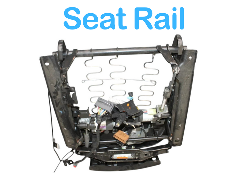 Load image into Gallery viewer, 14-22 Maserati Quattroporte M161 Front Left Seat Rail Track Frame w/Motors OEM
