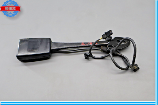 11-18 Porsche Cayenne 958 Front Left Driver Side Seat Belt Buckle Black Oem