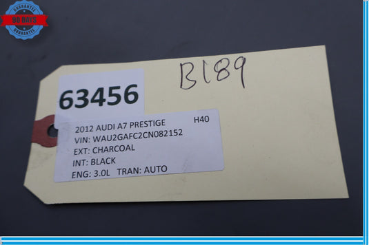 12-18 Audi  A7 Quattro Front Left Driver Side CV Axle Shaft Cover Panel Oem