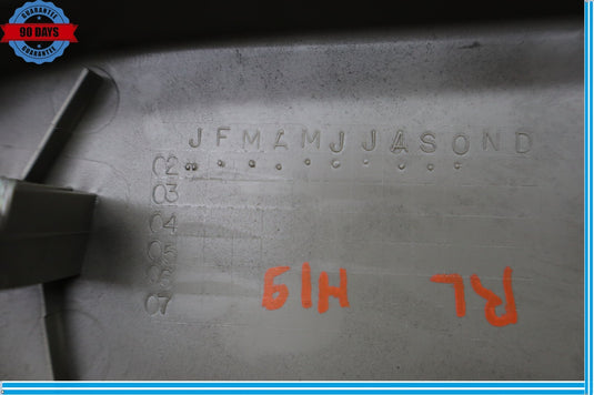 03-05 HUMMER H2 Rear Left Driver Side Door Upper Window Trim Cover Oem