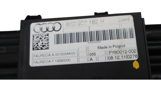 11-18 Audi A8L Quattro Left Side Seat Lumbar Support Control Module Oem