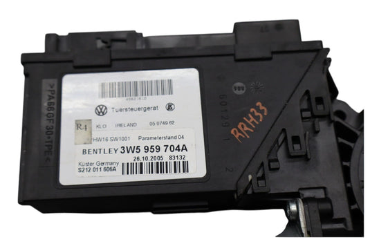 06-09 Bentley Continental Rear Right Window Regulator Motor 3W5959704A OEM