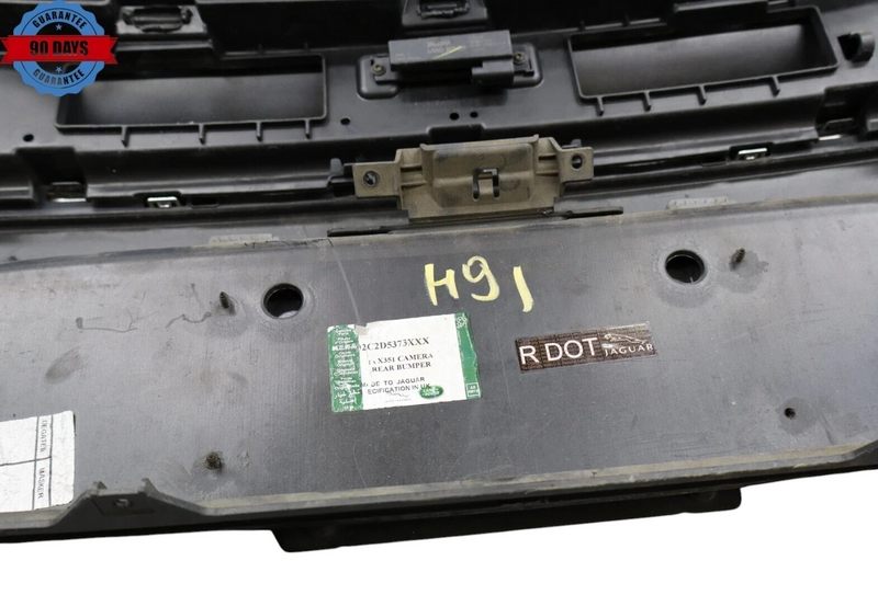 Load image into Gallery viewer, 10-15 Jaguar X351 XJ XJR Rear Bumper Cover Panel Assembly Black AW9317A958BA OEM
