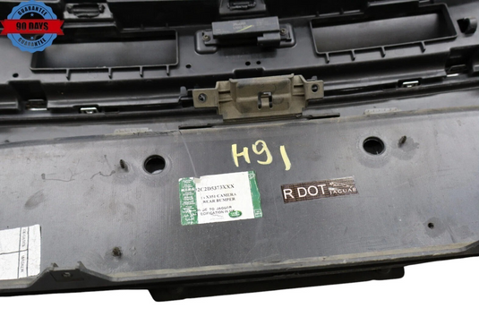 10-15 Jaguar X351 XJ XJR Rear Bumper Cover Panel Assembly Black AW9317A958BA OEM