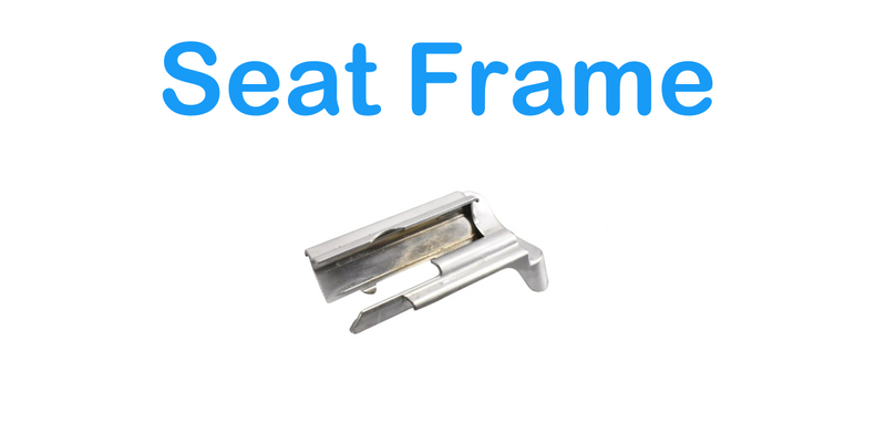 Load image into Gallery viewer, 2008 Bentley Continental Front Left Seat Frame Cover Chrome 3W8881823B OEM
