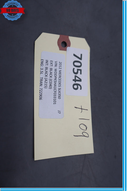 05-20 Mercedes R172 SLK250 SLK350 Front Right Door Panel Seal Gasket Oem