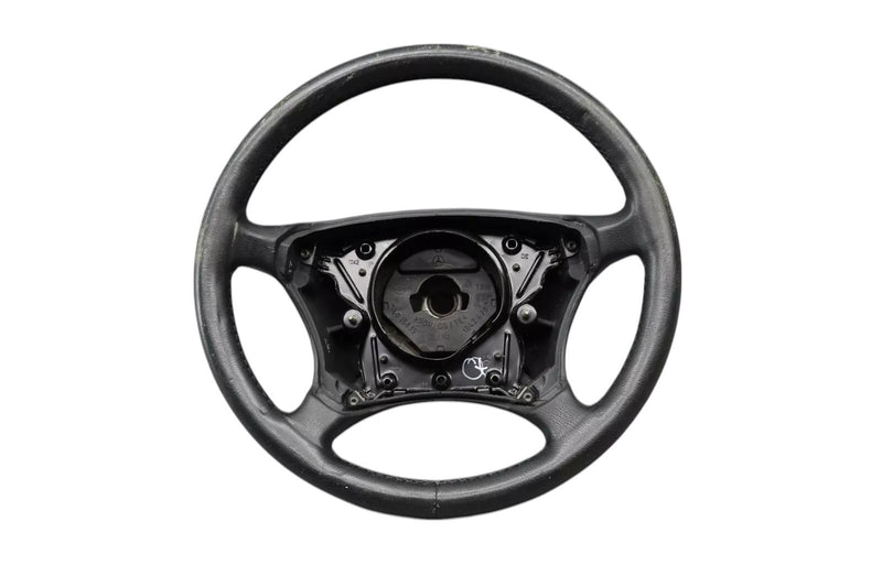 Load image into Gallery viewer, 00-06 Mercedes S350 S55 AMG S430 Driver Steering Wheel Black 2204602303 Oem
