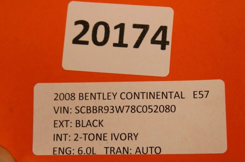 Load image into Gallery viewer, 06-13 Bentley Continental Front Left Driver Side Seat Back Trim Cover Panel Oem
