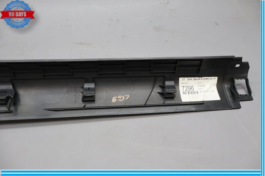 12-18 Audi A7 Quattro Front Left Driver Side Door Sill Scuff Kick Plate Trim Oem