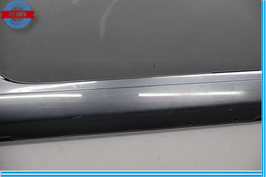 07-15 Jaguar X150 XKR XK Right Side Skirt Rocker Panel Ebony Gray LHL Oem