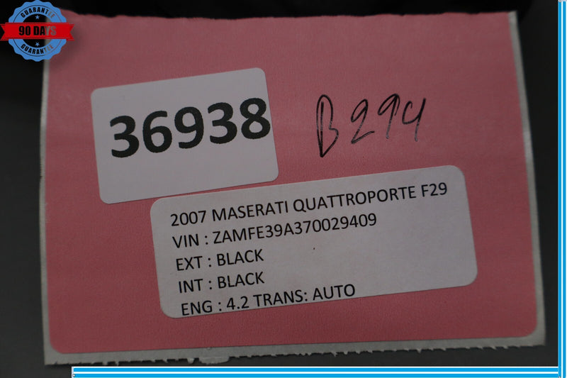 Load image into Gallery viewer, 03-13 Maserati Quattroporte Front Right Passenger Seat Inner Trim Cover Oem
