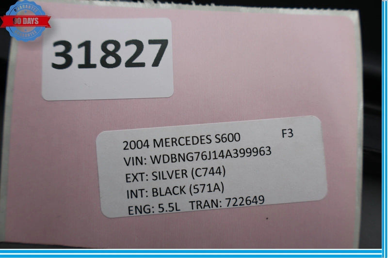 Load image into Gallery viewer, 00-06 Mercedes S500 S600 S55 AMG W220 Sunroof Sun Roof Glass 2207800421 OEM
