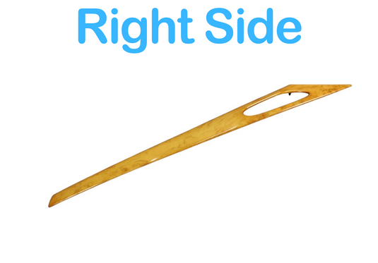 03-12 Mercedes R230 SL550 SL63 AMG Right Passenger Side Door Panel Trim Wood Oem