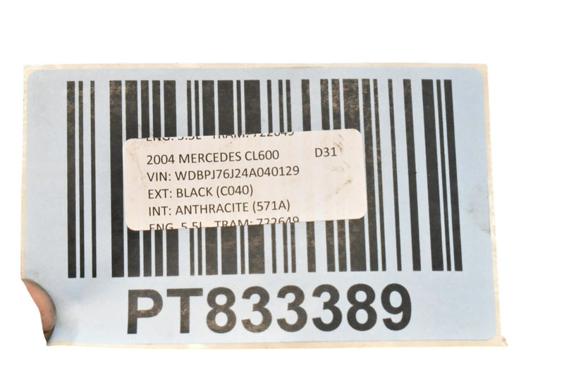 Load image into Gallery viewer, 00-06 Mercedes CL600 Engine Compartment Upper Radiator Support Bar Bracket OEM
