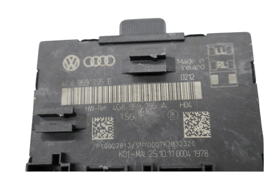 12-18 Audi A7 A7 Quattro Rear Right Passenger Door Control Module Unit ECU Oem