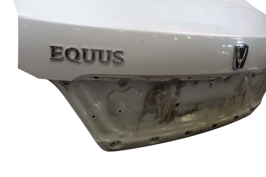 11-16 Hyundai Equus SIG Rear Trunk Lid Tailgate Cover Panel Assembly Silver Oem