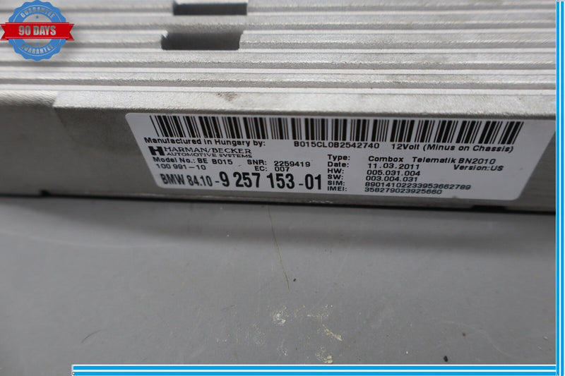 Load image into Gallery viewer, 10-12 BMW 750Li xDrive Bluetooth Telematics Communication Control Module Oem
