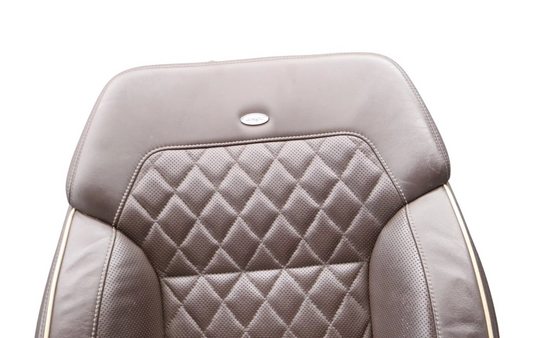 13-19 Mercedes GL450 GLS550 Front Right Side Top Upper Seat Cushion Brown Oem