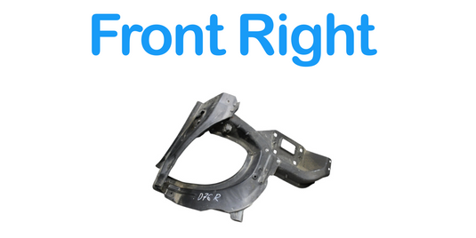 06-12 Mercedes ML550 X164 GL450 GL550 Front Right Headlight Support Bracket OEM