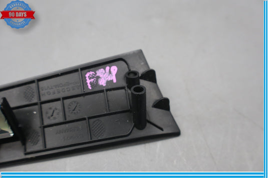 16-20 BMW X1 Center Console Panel Upper Trim Filler Cover Black Oem