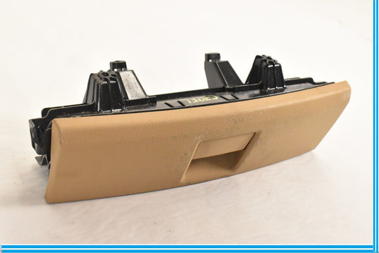 12 PORSCHE CAYENNE SEAT BOTTOM CUBBY STORAGE DRAWER FRONT LEFT BEIGE
