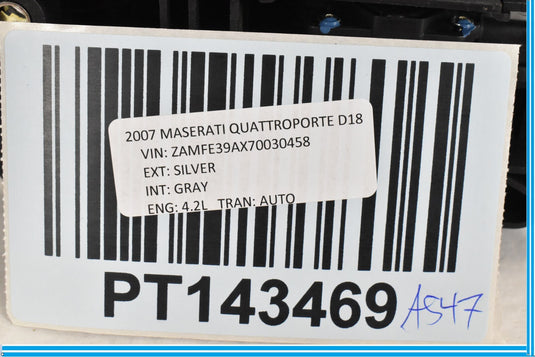 05-08 Maserati Quattroporte M139 Gas Acceleration Foot Pedal Ferrari 196819 Oem