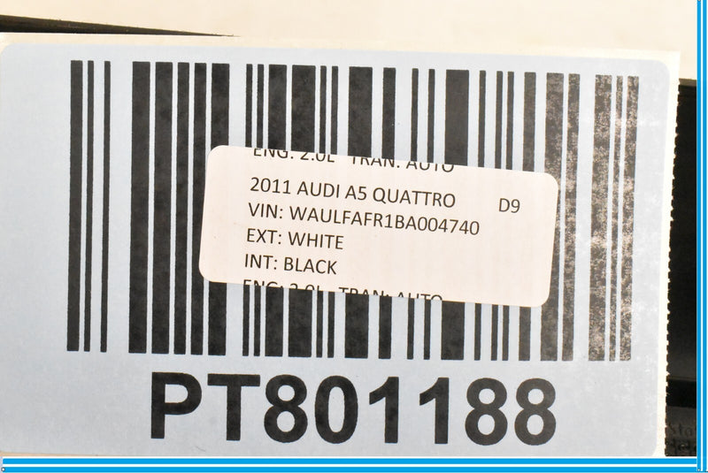 Load image into Gallery viewer, AUDI A5 FRONT LEFT DRIVER SIDE DOOR SILL SCUFF PLATE TRIM COVER OEM 2008-2011
