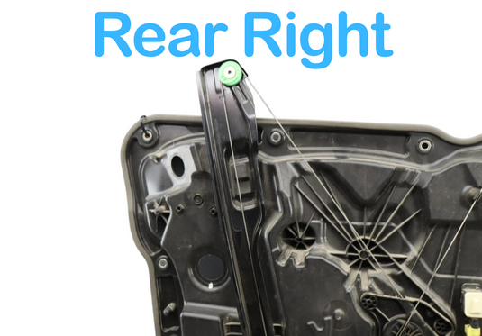 11-18 Volkswagen VW Touareg Rear Right Passenger Side Door Window Regulator Oem