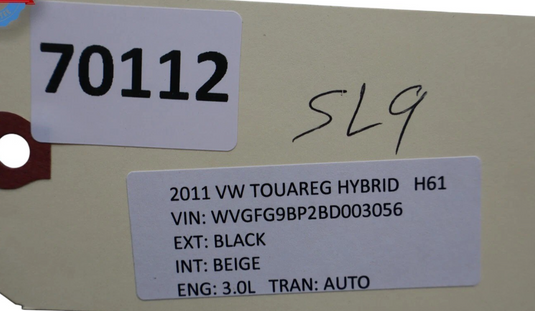 11-17 Volkswagen VW Touareg Panoramic Sunroof Control Motor 7P0959591B Oem