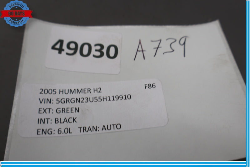 Load image into Gallery viewer, 03-07 HUMMER H2 Front Right Passenger Seat Recliner Adjuster Cover Trim Oem
